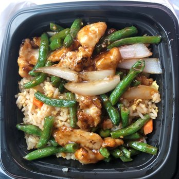 Panda Express - String-bean Chicken Breast with Fried-rice Bowl. - Chinese Near Me - Altoona, Pennsylvania Panda Express - String-bean Chicken Breast with Fried-rice Bowl. - Chinese Near Me - Altoona, Pennsylvania