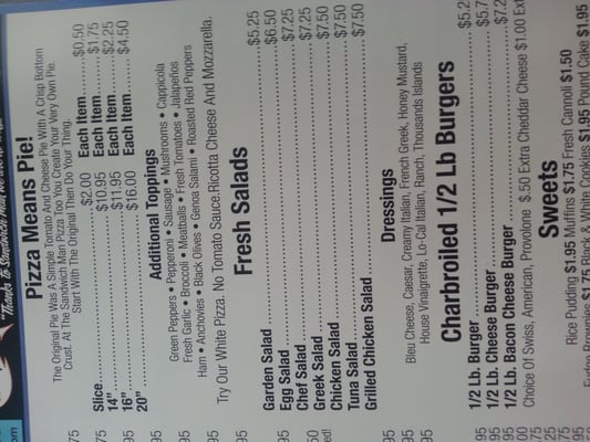 Menu photo 7 Sandwich Man Pizza Too Delray Beach, FL Menu photo 7 Sandwich Man Pizza Too Delray Beach, FL