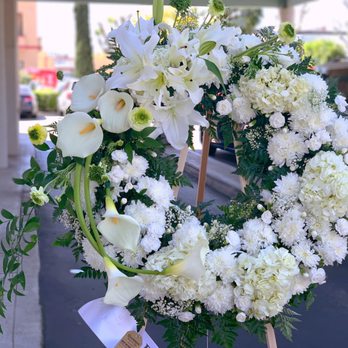 Dannhiflowers - Funeral Wreath - Florists Near Me - San Gabriel, California Dannhiflowers - Funeral Wreath - Florists Near Me - San Gabriel, California