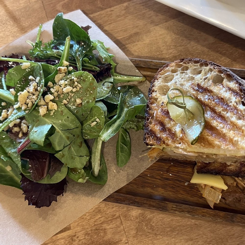 Goji Berry - Cubano Panini With Side Salad - Vegan Near Me - Phoenix, Arizona Goji Berry - Cubano Panini With Side Salad - Vegan Near Me - Phoenix, Arizona
