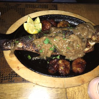 Cafe Rue Dix - Branzino tasty definitely will try again but will tell them not crispy - French Near Me - Brooklyn, New York