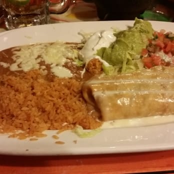 Fiesta Mexico - Beef Chimichanga with guacamole - Mexican Near Me - Campbellsville, Kentucky
