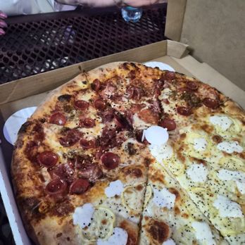 Dough Cheese Sauce - Half lemon half deli - Pizza Near Me - Reno, Nevada Dough Cheese Sauce - Half lemon half deli - Pizza Near Me - Reno, Nevada
