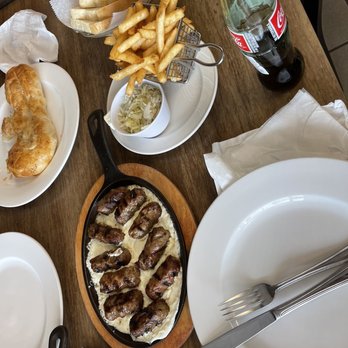 Troja Albanian Cousine - a table of food - Mediterranean Near Me - Sterling Heights, Michigan Troja Albanian Cousine - a table of food - Mediterranean Near Me - Sterling Heights, Michigan