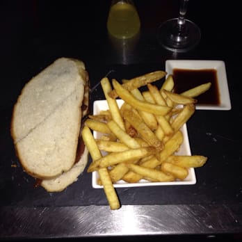 The Alchemist - Steak sandwich with fries and dipping gray - British Near Me - Manchester, XGM