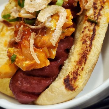 ANJU - Kim chi slaw dog. - Korean Near Me - Washington, DC, District of Columbia