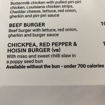 Gloucester Arms - I had the vegan chickpea, red pepper & hoisin burger. - Pubs Near Me - London, XGL Gloucester Arms - I had the vegan chickpea, red pepper & hoisin burger. - Pubs Near Me - London, XGL