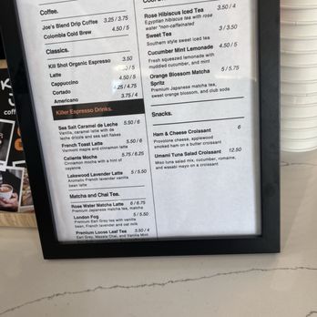 Killer Joe Coffee - Menu! - Breakfast & Brunch Near Me - Dallas, Texas