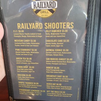 Railyard Bar & Grill - American Near Me - San Marcos, Texas Railyard Bar & Grill - American Near Me - San Marcos, Texas