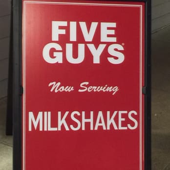 Five Guys - Their milkshake brings all the boys to the yard, and they're like, it's better than yours, damn right it's better than yours. - Burgers Near Me - Mililani, Hawaii Five Guys - Their milkshake brings all the boys to the yard, and they're like, it's better than yours, damn right it's better than yours. - Burgers Near Me - Mililani, Hawaii