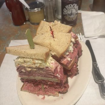 Liebman's Kosher Delicatessen - Triple Decker Combo (Tongue, Corned Beef, Pastrami) - Delis Near Me - Bronx, New York Liebman's Kosher Delicatessen - Triple Decker Combo (Tongue, Corned Beef, Pastrami) - Delis Near Me - Bronx, New York