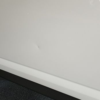 Luminous Shield-Paintless Dent Removal - Before Photo- small ding - rear door ding - Mobile Dent Repair Near Me