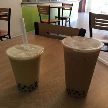 Formosa Tea Time - Honey green milk tea and almond milk tea - Coffee & Tea Near Me - Anaheim, California