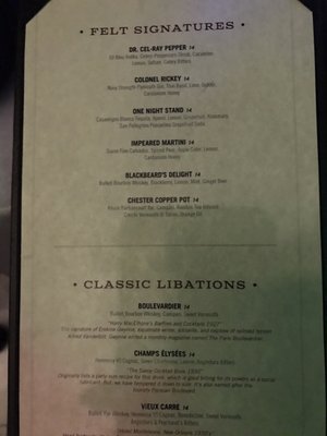 Menu photo 8 FELT Bar & Lounge National Harbor, MD Menu photo 8 FELT Bar & Lounge National Harbor, MD