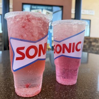 Sonic Drive-In - Sprite with strawberry and dragon fruit Red Bull - Fast Food Near Me - Gilroy, California Sonic Drive-In - Sprite with strawberry and dragon fruit Red Bull - Fast Food Near Me - Gilroy, California