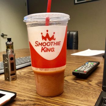 Smoothie King - a smoothie in a plastic cup with a straw - Food Court Near Me - Deland, Florida Smoothie King - a smoothie in a plastic cup with a straw - Food Court Near Me - Deland, Florida