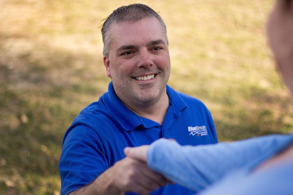 Slide of Blue Stream Services