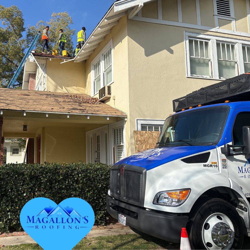 Slide of Magallon's Roofing