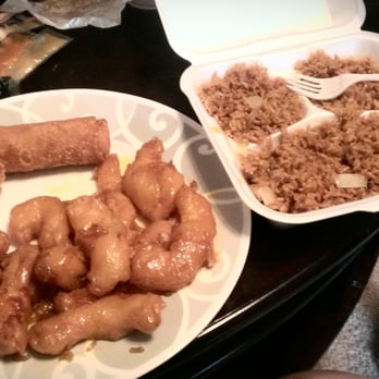 Ying's Chinee Takee Outee - Honey chicken combo w. fried rice, two crab goons and an eggroll - Chinese Near Me - Jacksonville, Florida Ying's Chinee Takee Outee - Honey chicken combo w. fried rice, two crab goons and an eggroll - Chinese Near Me - Jacksonville, Florida
