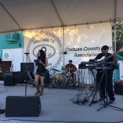 Cochise County Fairgrounds - The Band Fresh playing at the 2017 Cochise County Fair.