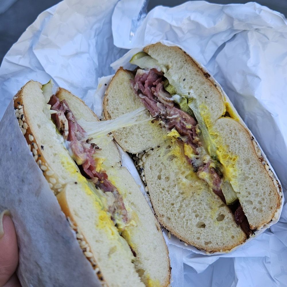 Bagel Daddy - Pastrami bagel sandwich - Bagels Near Me - San Francisco, California Bagel Daddy - Pastrami bagel sandwich - Bagels Near Me - San Francisco, California