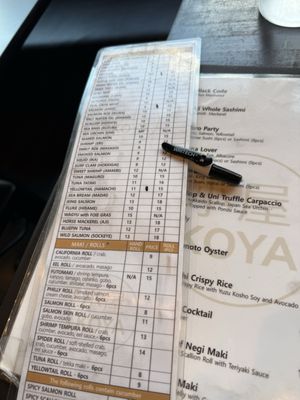 Menu photo 1 Koya Sushi Beaverton, OR Menu photo 1 Koya Sushi Beaverton, OR