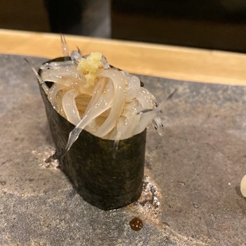 Sushi Uesugi - Shira-uo (icefish) - Sushi Bars Near Me - Brooklyn, New York Sushi Uesugi - Shira-uo (icefish) - Sushi Bars Near Me - Brooklyn, New York