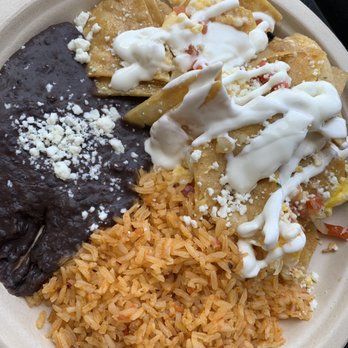 Spanglish Kitchen - Chilaquiles without meat - Mexican Near Me - Alhambra, California