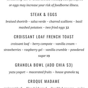 B Bistro + Bakery - Menu - Bakeries Near Me - Miami, Florida