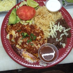 Norma's Meat and Deli - Enchiladas combo $11:50 plus Tax