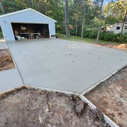 Custom Concrete & Masonry - Second pour to driveway f