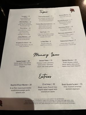 Menu photo 4 Rose Tapas Boston, MA