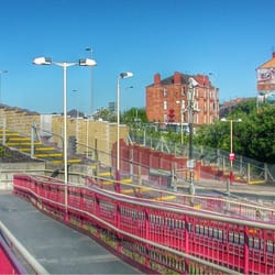 Crossmyloof Train Station - Amazing how good a place gets when you photo shop the picture