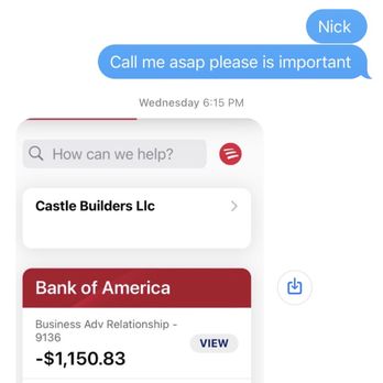 Castle Builders - Him sending me his account before giving all the excuses as to why he couldn't pay - General Contractors Near Me Castle Builders - Him sending me his account before giving all the excuses as to why he couldn't pay - General Contractors Near Me
