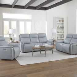 Elm & Co Furniture - Top grain leather power reclining at the best furniture store in pinellas county Elm & Co furniture