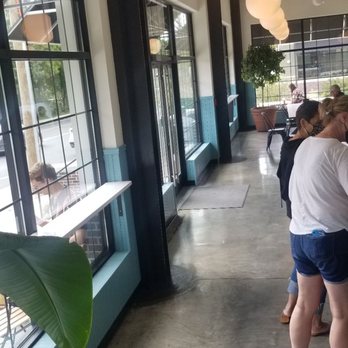 Druthers Coffee - Is this space too narrow for a stool? Why put the sugar/kids service station for coffee cup sleeves 3 steps from the hot coffee counter??? - Coffee & Tea Near Me - Stony Brook, New York