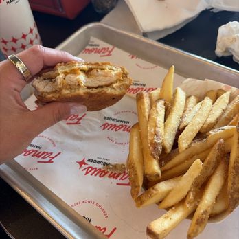 Famous Hamburger - Dearborn - Grilled Chicken Burger - Burgers Near Me - Dearborn, Michigan