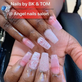 ANGEL nails salon - Clear pink - Nail Salons Near Me - Albany, Georgia