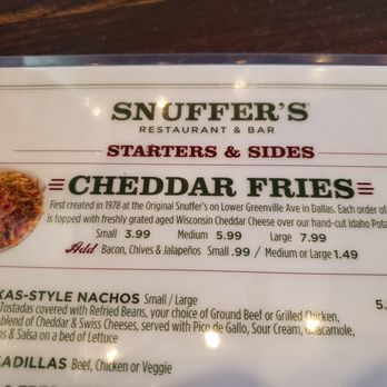 Snuffers - American Near Me - Dallas, Texas