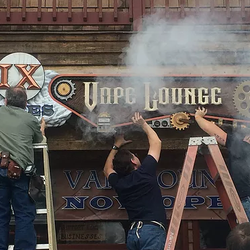 IX Nubes Vape Lounge - The Process!
