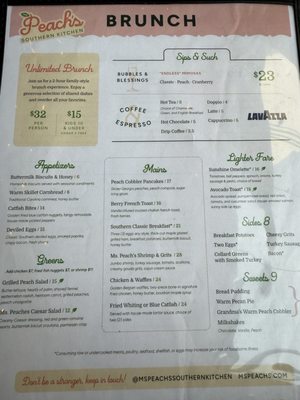 Menu photo 4 Ms. Peach's Sterling, VA