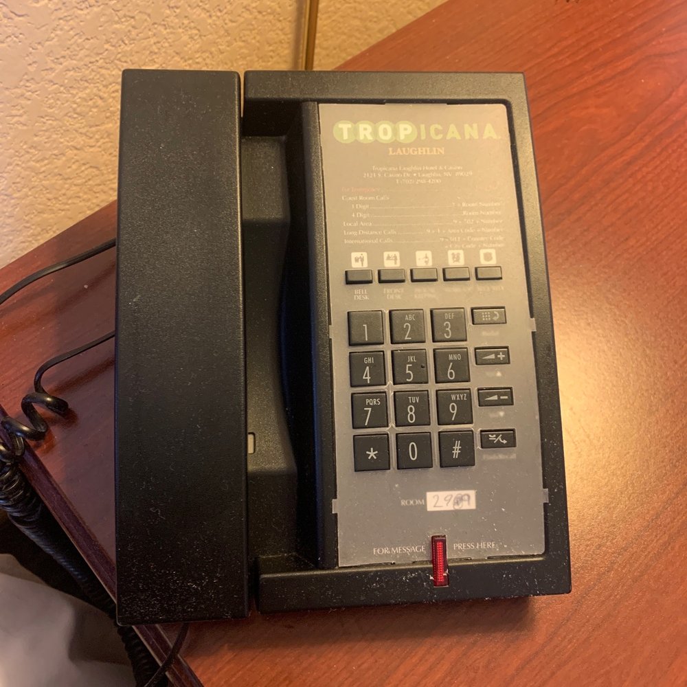 Tropicana Laughlin - A Caesars Rewards Destination - The room phone was covered in some gross substance. - Hotels Near Me - Laughlin, Nevada Tropicana Laughlin - A Caesars Rewards Destination - The room phone was covered in some gross substance. - Hotels Near Me - Laughlin, Nevada