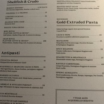 Gibsons Italia - Menu 1 - Steakhouses Near Me - Chicago, Illinois Gibsons Italia - Menu 1 - Steakhouses Near Me - Chicago, Illinois