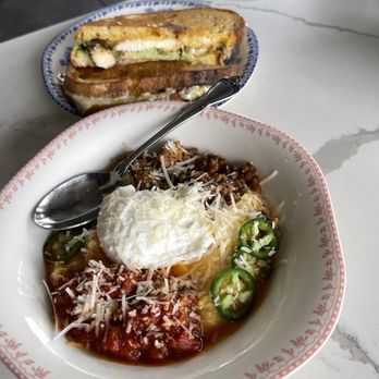 Cafe Duro - Meatball Polenta Cup - Cafes Near Me - Dallas, Texas Cafe Duro - Meatball Polenta Cup - Cafes Near Me - Dallas, Texas