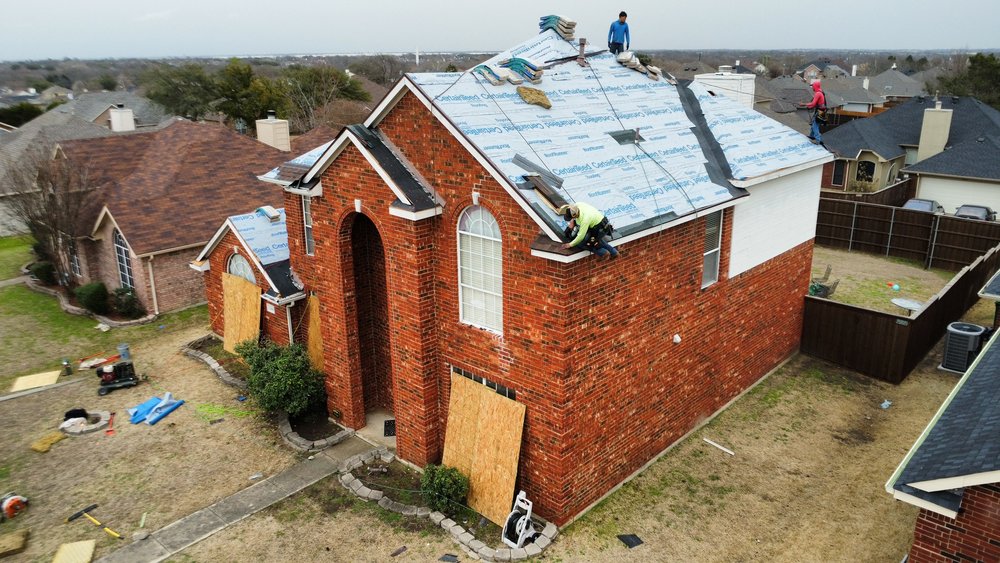Slide of Blue Hammer Roofing