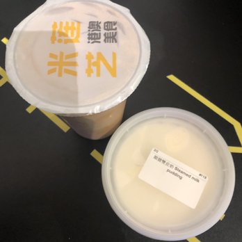Mai Chi Lin - Stocking milk tea and steamed milk pudding - Hong Kong Style Cafe Near Me - Bellevue, Washington