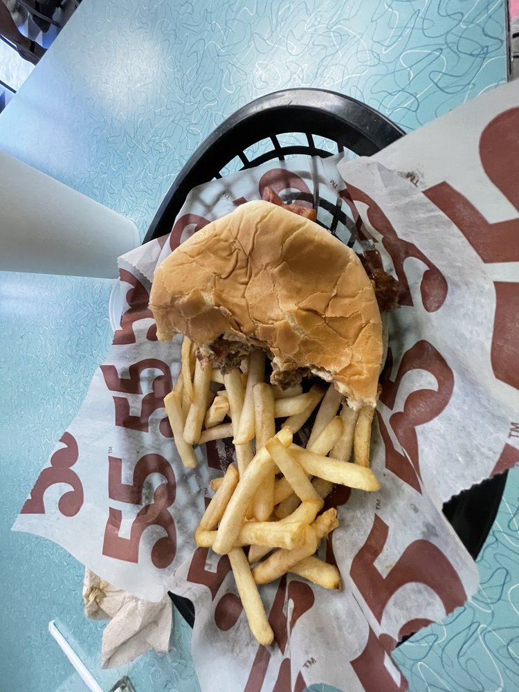 Hwy 55 Burgers Shakes & Fries Logo