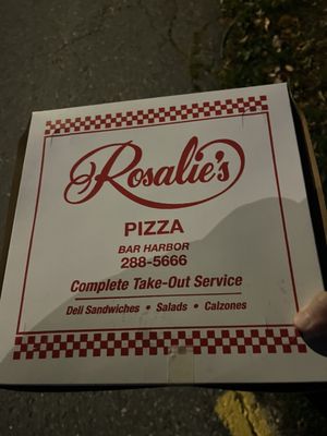 Menu photo 2 Rosalie's Pizza Bar Harbor, ME Menu photo 2 Rosalie's Pizza Bar Harbor, ME