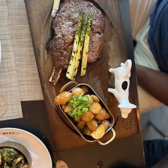 Duet Bakery and Restaurant - Rib Eye and Roasted Potatoes - American Near Me - Brooklyn, New York Duet Bakery and Restaurant - Rib Eye and Roasted Potatoes - American Near Me - Brooklyn, New York