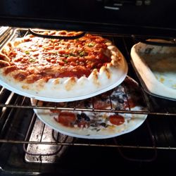 In the oven